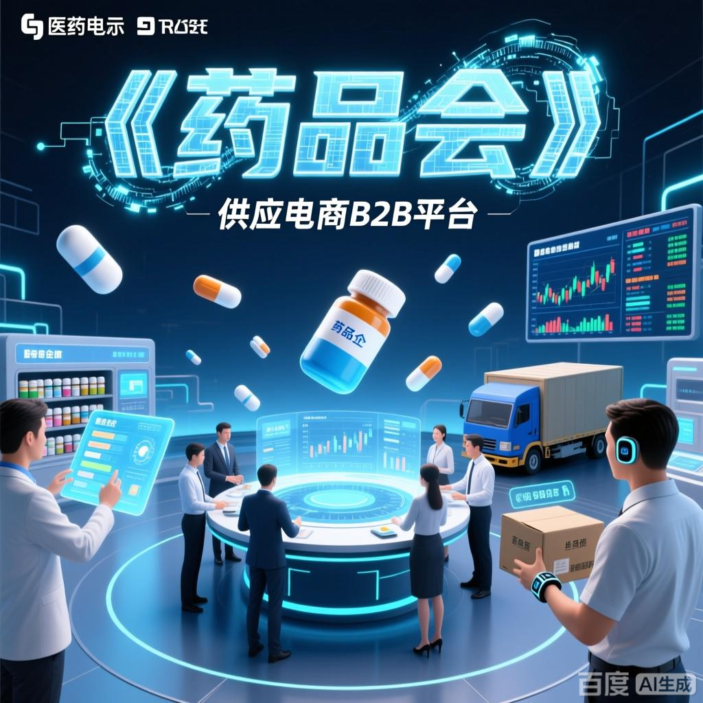 藥品會(huì)平臺(tái)界面展示